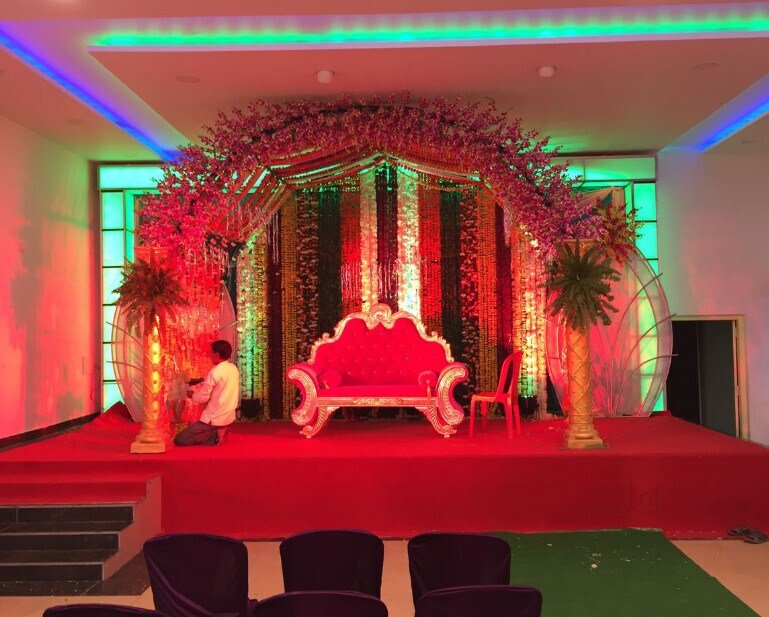 Open garden event space at Shagun Garden